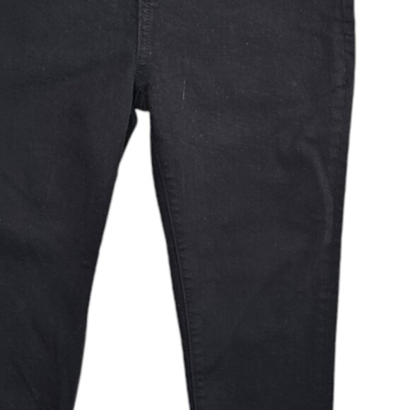 Denim Forum The Lola High Rise Skinny Black Jeans Size 26 - Picture 6 of 16